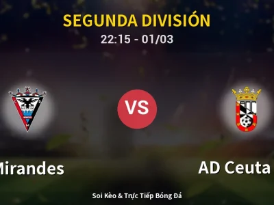 🔴 Trực Tiếp: Mirandes 0-0 AD Ceuta FC – Link Xem Segunda División (Full HD)