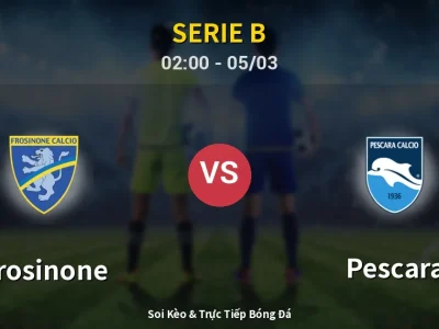 Kết Quả: Frosinone 2-2 Pescara – Highlight & Bàn Thắng | Serie B