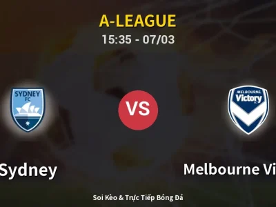 Kết Quả: Sydney 2-2 Melbourne Victory – Highlight & Bàn Thắng | A-League