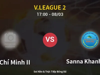 Kết Quả: Hồ Chí Minh II 0-0 Sanna Khanh Hoa – Highlight & Bàn Thắng | V.League 2