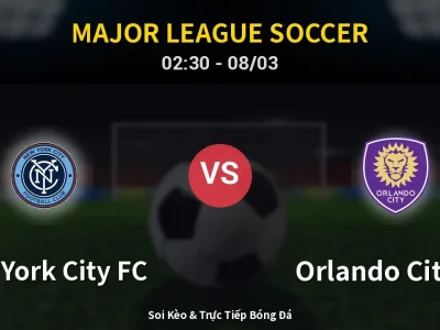 Kết Quả: New York City FC 5-0 Orlando City SC – Highlight & Bàn Thắng | Major League Soccer