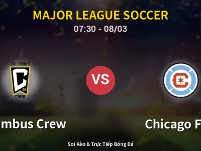 Kết Quả: Columbus Crew 0-0 Chicago Fire – Highlight & Bàn Thắng | Major League Soccer