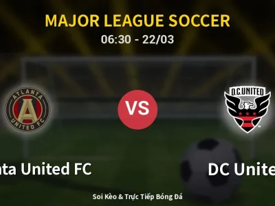 Kết Quả: Atlanta United FC 0-0 DC United – Highlight & Bàn Thắng | Major League Soccer