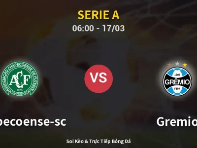 Kết Quả: Chapecoense-sc 1-1 Gremio – Highlight & Bàn Thắng | Serie A