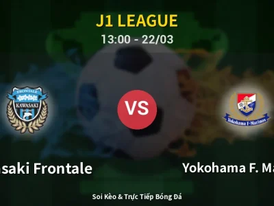 Kết Quả: Kawasaki Frontale 0-5 Yokohama F. Marinos – Highlight & Bàn Thắng | J1 League