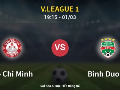 Kết Quả: Ho Chi Minh 0-1 Binh Duong – Highlight & Bàn Thắng | V.League 1