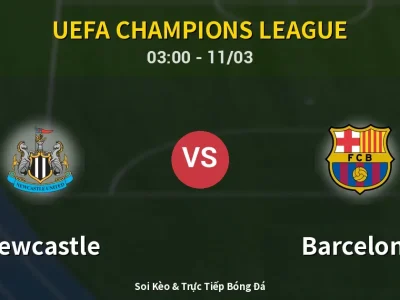 Kết Quả: Newcastle 1-1 Barcelona – Highlight & Bàn Thắng | UEFA Champions League