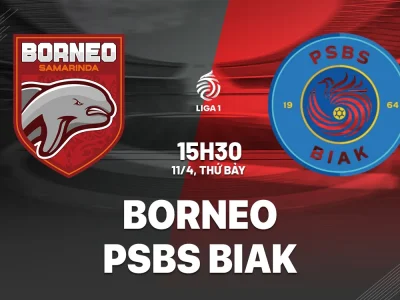 Borneo vs PSBS Biak: Cuộc săn đuổi ngôi vương gặp đội bét bảng – Dự đoán tỷ số nảy lửa!