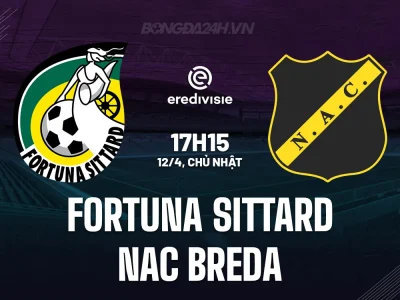 Fortuna Sittard vs NAC Breda: Trận chiến sinh tử cuối bảng Eredivisie, ai sẽ thoát hiểm?