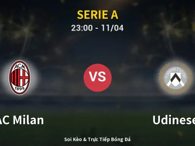 Soi Kèo AC Milan vs Udinese – 23:00 11/04 | Nhận Định, Dự Đoán Tỷ Số
