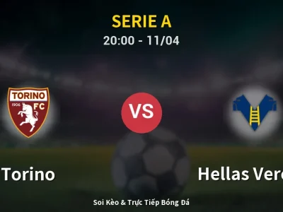 Soi Kèo Torino vs Hellas Verona – 20:00 11/04 | Nhận Định, Dự Đoán Tỷ Số