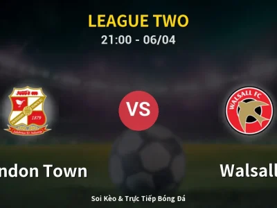 Soi Kèo Swindon Town vs Walsall – 21:00 06/04 | Nhận Định, Dự Đoán Tỷ Số