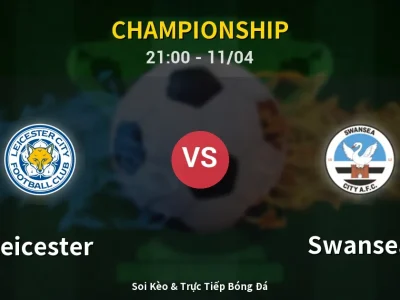 Soi Kèo Leicester vs Swansea – 21:00 11/04 | Nhận Định, Dự Đoán Tỷ Số