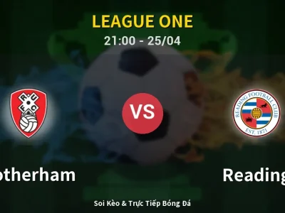 Soi Kèo Rotherham vs Reading – 21:00 25/04 | Nhận Định, Dự Đoán Tỷ Số