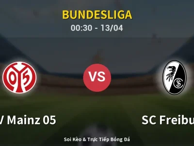 Kết Quả: FSV Mainz 05 0-1 SC Freiburg – Highlight & Bàn Thắng | Bundesliga