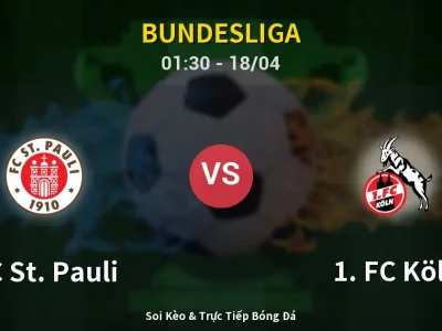 Kết Quả: FC St. Pauli 1-1 1. FC Köln – Highlight & Bàn Thắng | Bundesliga