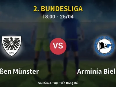 Soi Kèo Preußen Münster vs Arminia Bielefeld – 18:00 25/04 | Nhận Định, Dự Đoán Tỷ Số