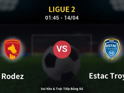 Kết Quả: Rodez 2-1 Estac Troyes – Highlight & Bàn Thắng | Ligue 2