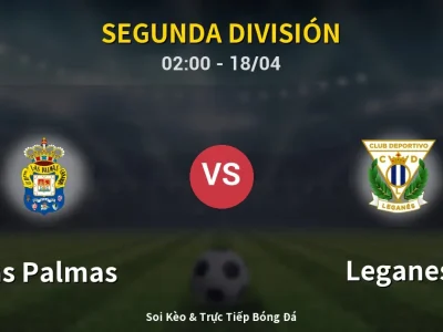 Kết Quả: Las Palmas 2-0 Leganes – Highlight & Bàn Thắng | Segunda División