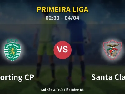 Kết Quả: Sporting CP 4-2 Santa Clara – Highlight & Bàn Thắng | Primeira Liga