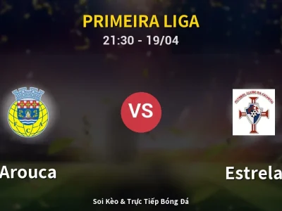 Soi Kèo Arouca vs Estrela – 21:30 19/04 | Nhận Định, Dự Đoán Tỷ Số