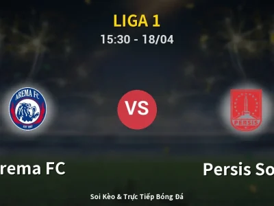 Soi Kèo Arema FC vs Persis Solo – 15:30 18/04 | Nhận Định, Dự Đoán Tỷ Số