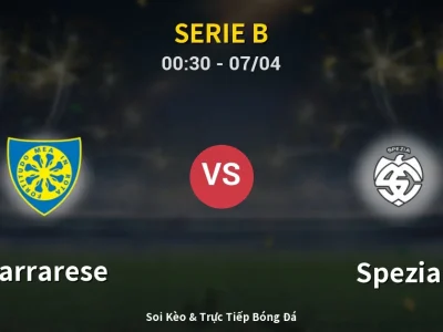 Kết Quả: Carrarese 3-1 Spezia – Highlight & Bàn Thắng | Serie B