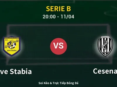 Soi Kèo Juve Stabia vs Cesena – 20:00 11/04 | Nhận Định, Dự Đoán Tỷ Số