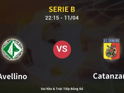 Soi Kèo Avellino vs Catanzaro – 22:15 11/04 | Nhận Định, Dự Đoán Tỷ Số