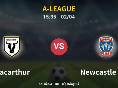 Kết Quả: Macarthur 3-2 Newcastle Jets – Highlight & Bàn Thắng | A-League