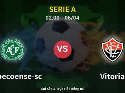 Kết Quả: Chapecoense-sc 1-1 Vitoria – Highlight & Bàn Thắng | Serie A