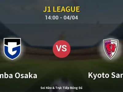 Kết Quả: Gamba Osaka 2-0 Kyoto Sanga – Highlight & Bàn Thắng | J1 League