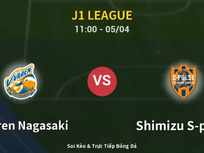 Kết Quả: V-varen Nagasaki 0-3 Shimizu S-pulse – Highlight & Bàn Thắng | J1 League