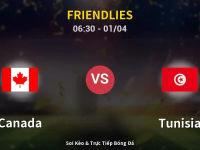 Kết Quả: Canada 0-0 Tunisia – Highlight & Bàn Thắng | Friendlies