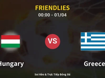Kết Quả: Hungary 0-0 Greece – Highlight & Bàn Thắng | Friendlies