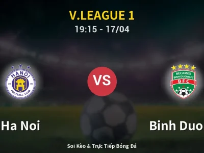 Kết Quả: Ha Noi 4-2 Binh Duong – Highlight & Bàn Thắng | V.League 1