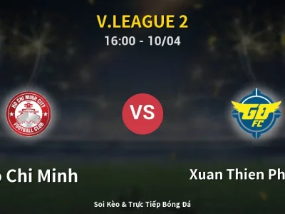 Kết Quả: Ho Chi Minh 3-4 Xuan Thien Phu Tho – Highlight & Bàn Thắng | V.League 2