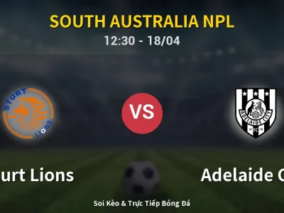 Kết Quả: Sturt Lions 1-0 Adelaide City – Highlight & Bàn Thắng | South Australia NPL