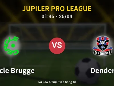 🔴 Trực Tiếp: Cercle Brugge 0-0 Dender – Link Xem Jupiler Pro League (Full HD)