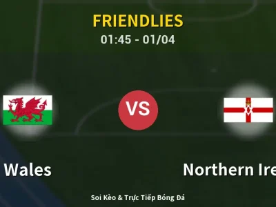 Kết Quả: Wales 1-1 Northern Ireland – Highlight & Bàn Thắng | Friendlies