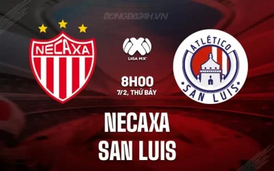 Necaxa vs San Luis: Dự đoán kết quả, soi kèo chính xác trận đấu 8h00 ngày 7/2 1