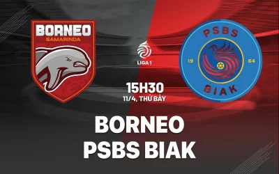 Borneo vs PSBS Biak: Cuộc săn đuổi ngôi vương gặp đội bét bảng - Dự đoán tỷ số nảy lửa! 1